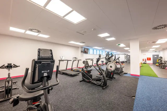Gym, view of the room